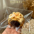 lulu鹿　チョコシュークリーム　チーズ感