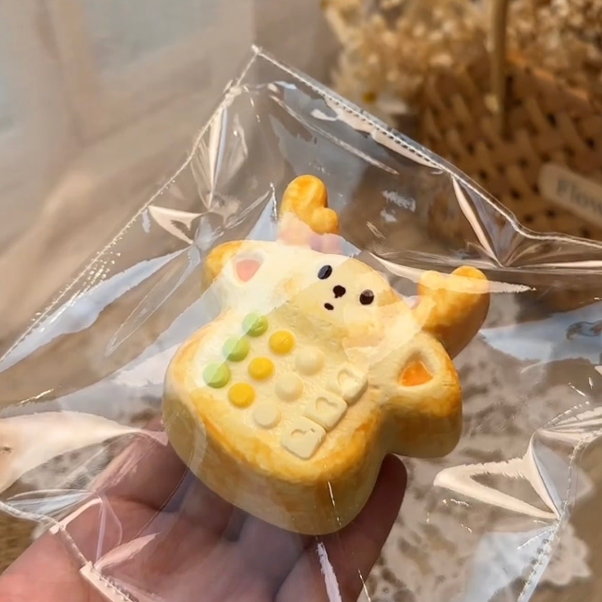 lulu鹿　キーボード鹿ちゃん　チーズ感
