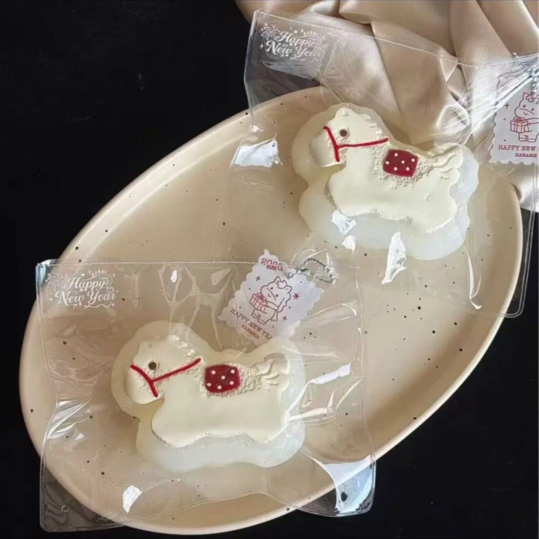 hahajing ラッキー馬クリームサンド　クリーム感