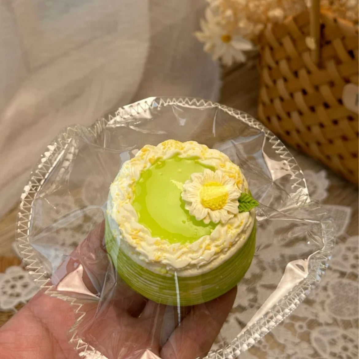 lulu鹿　ライムケーキ　チーズ感
