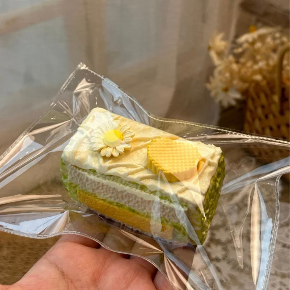 lulu鹿　ライムチーズケーキ　チーズ感